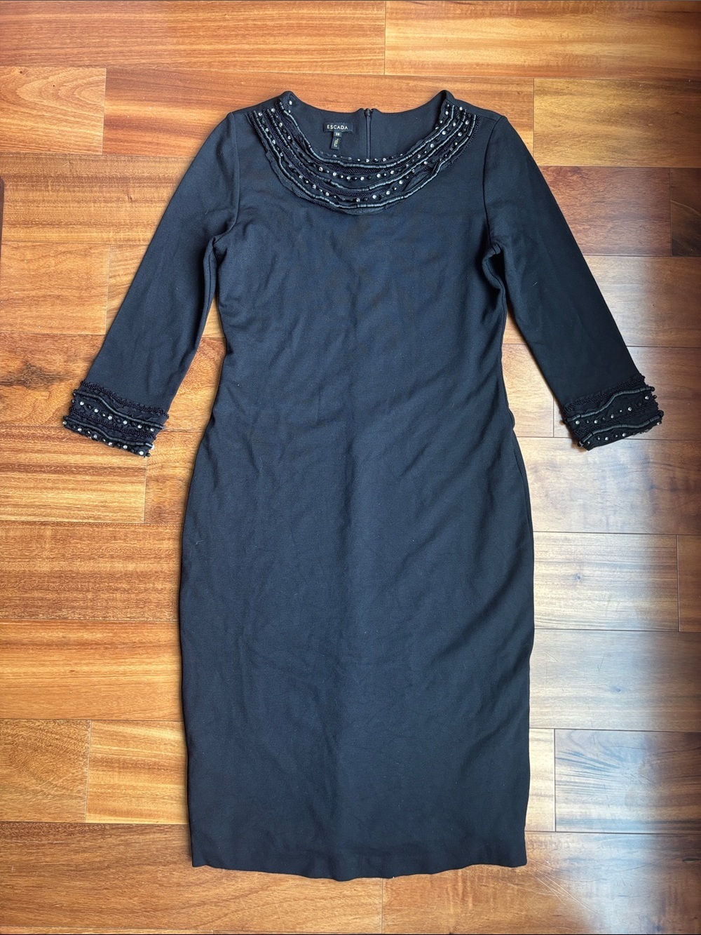 Escada black dress